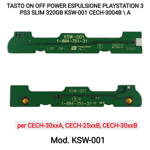 Tasto off power - tasto, on