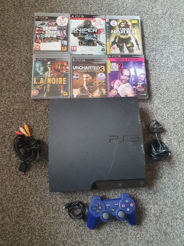 Sony playstation slim 320gb - 3,