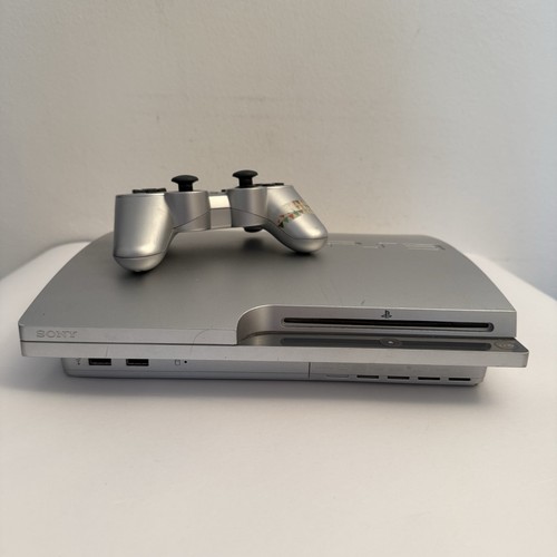 Console ps3 slim 320 silver - slim, gb