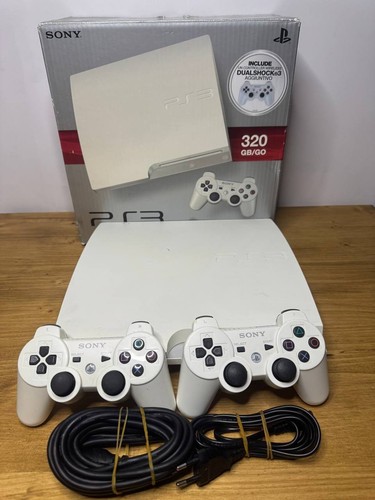 Ps3 slim 320 bianca - ps3,