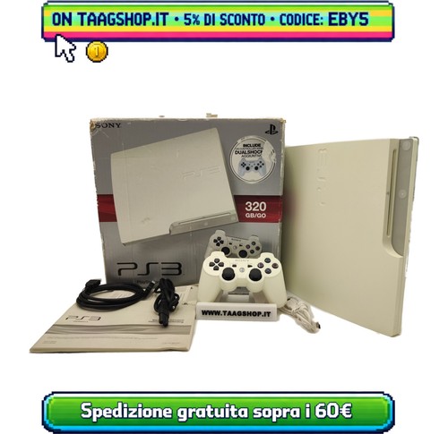 Playstation slim white 320gb - playstation,