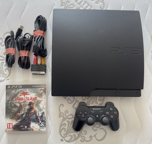Ps3 slim 320gb - 320gb, controller