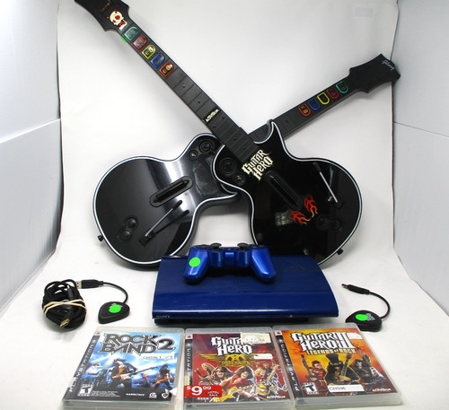 Pacchetto console guitar hero - guitar,