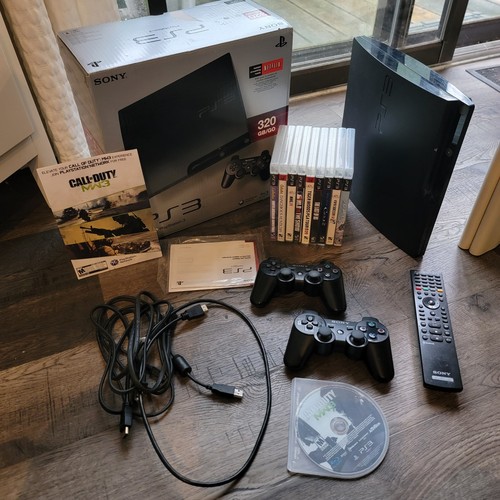 Ps3 slim 320gb console - console, bundle
